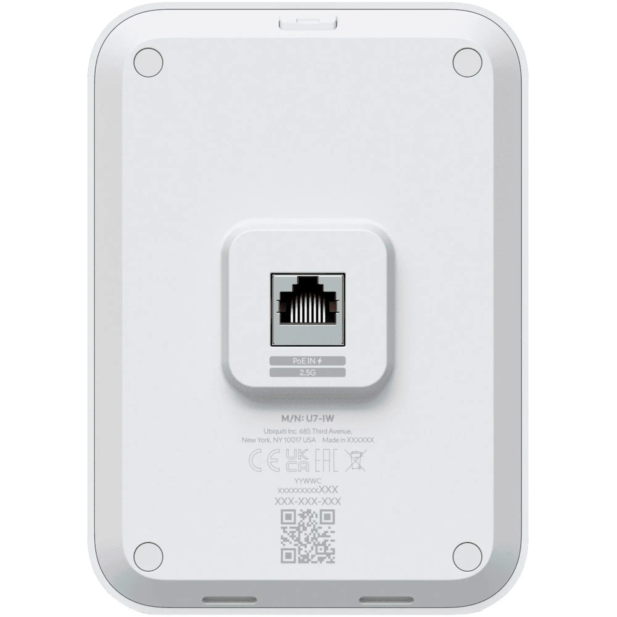Купить Точка доступа Wi-Fi UniFi U7 In-Wall (U7-IW) - фото 5