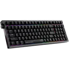 Купити Клавіатура Asus ROG Strix Morph 96 Wireless NX Snow V2 UKR ABS Black (90MP04IF-BKMA03) - фото 4