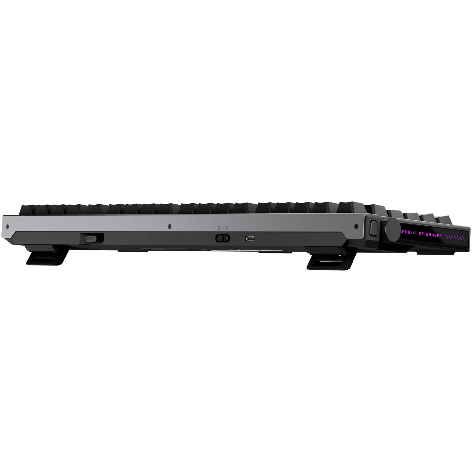 Купити Клавіатура Asus ROG Strix Morph 96 Wireless NX Snow V2 UKR ABS Black (90MP04IF-BKMA03) - фото 8