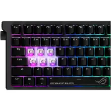 Купити Клавіатура Asus ROG Strix Morph 96 Wireless NX Snow V2 UKR ABS Black (90MP04IF-BKMA03) - фото 10