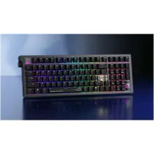 Купити Клавіатура Asus ROG Strix Morph 96 Wireless NX Snow V2 UKR ABS Black (90MP04IF-BKMA03) - фото 11