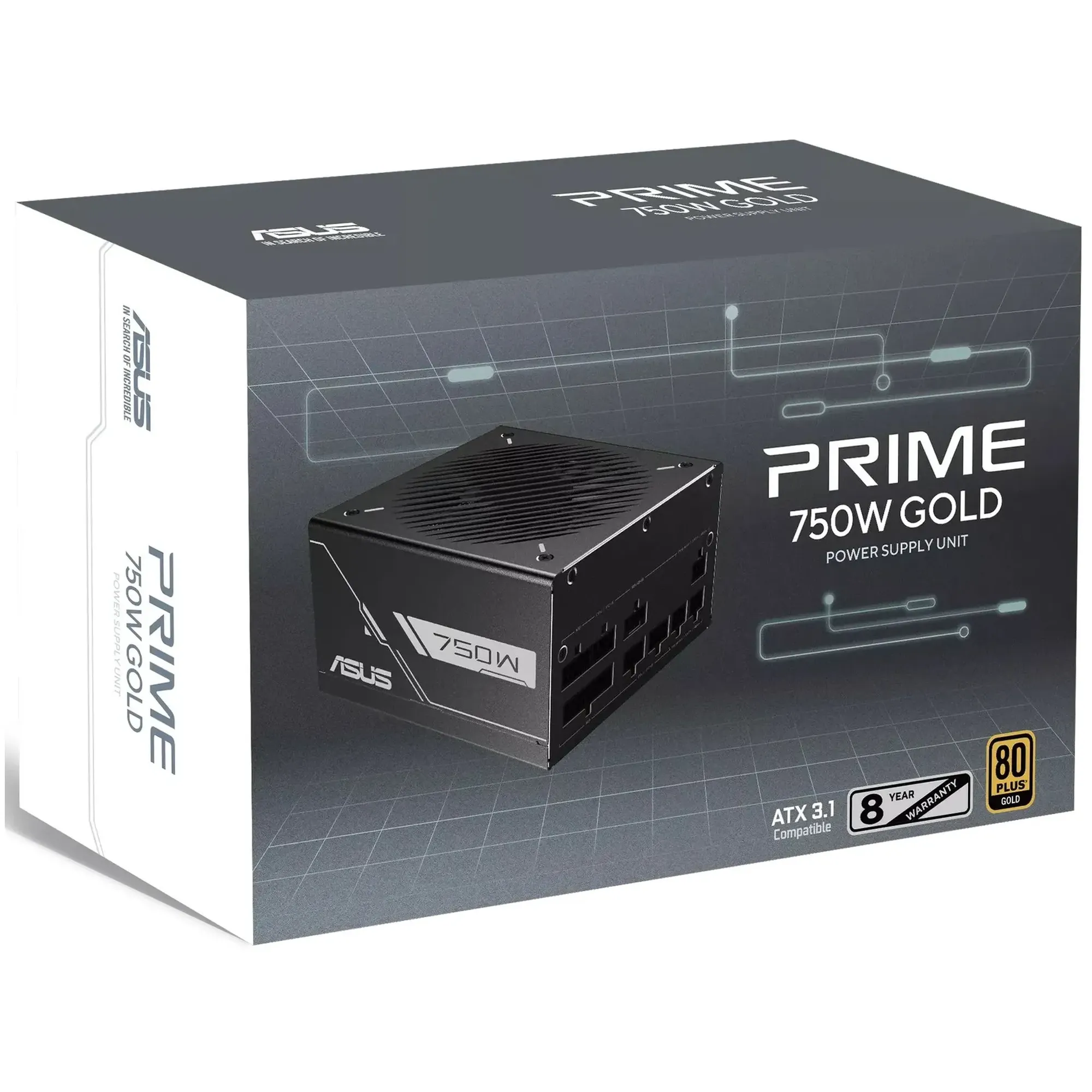 Купить Блок питания ASUS Prime 750W 80+ Gold (90YE00U3-B0NA00) - фото 10