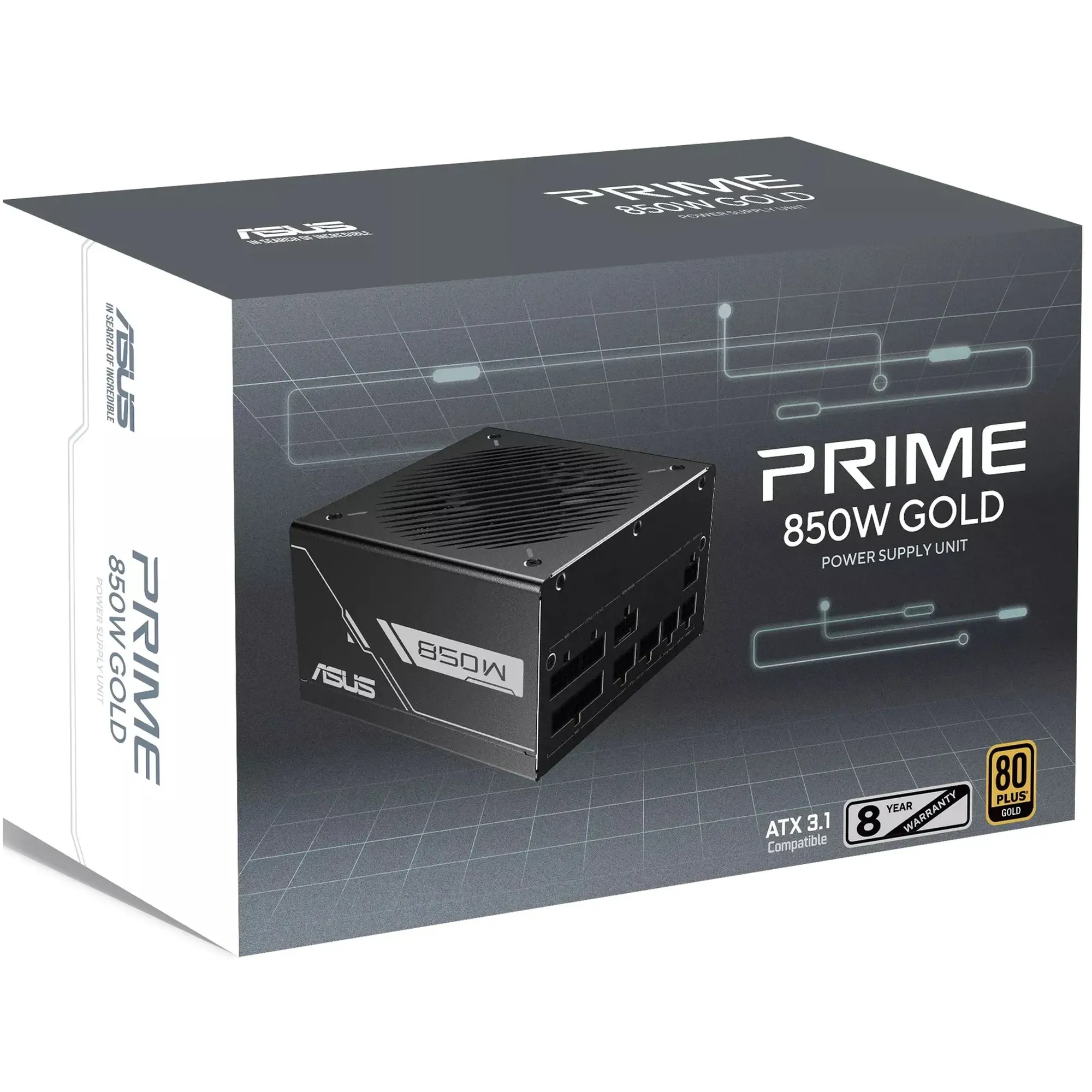 Купить Блок питания ASUS Prime 850W 80+ Gold (90YE00U2-B0NA00) - фото 10