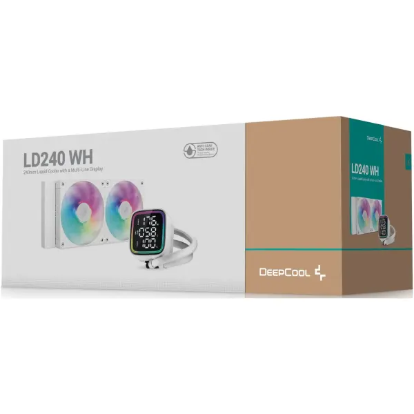 Купити Система водяного охолодження DeepCool LD240 White (R-LD240-WHDMMN-G-1) - фото 6