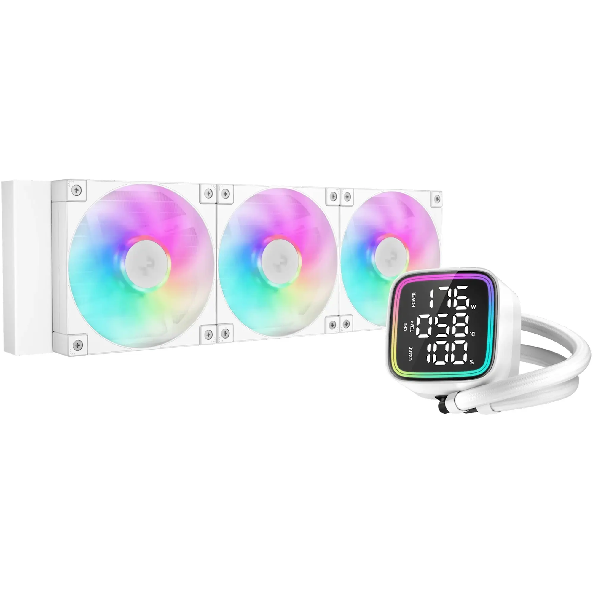 Купити Система водяного охолодження DeepCool LD360 White (R-LD360-WHDMMN-G-1) - фото 1