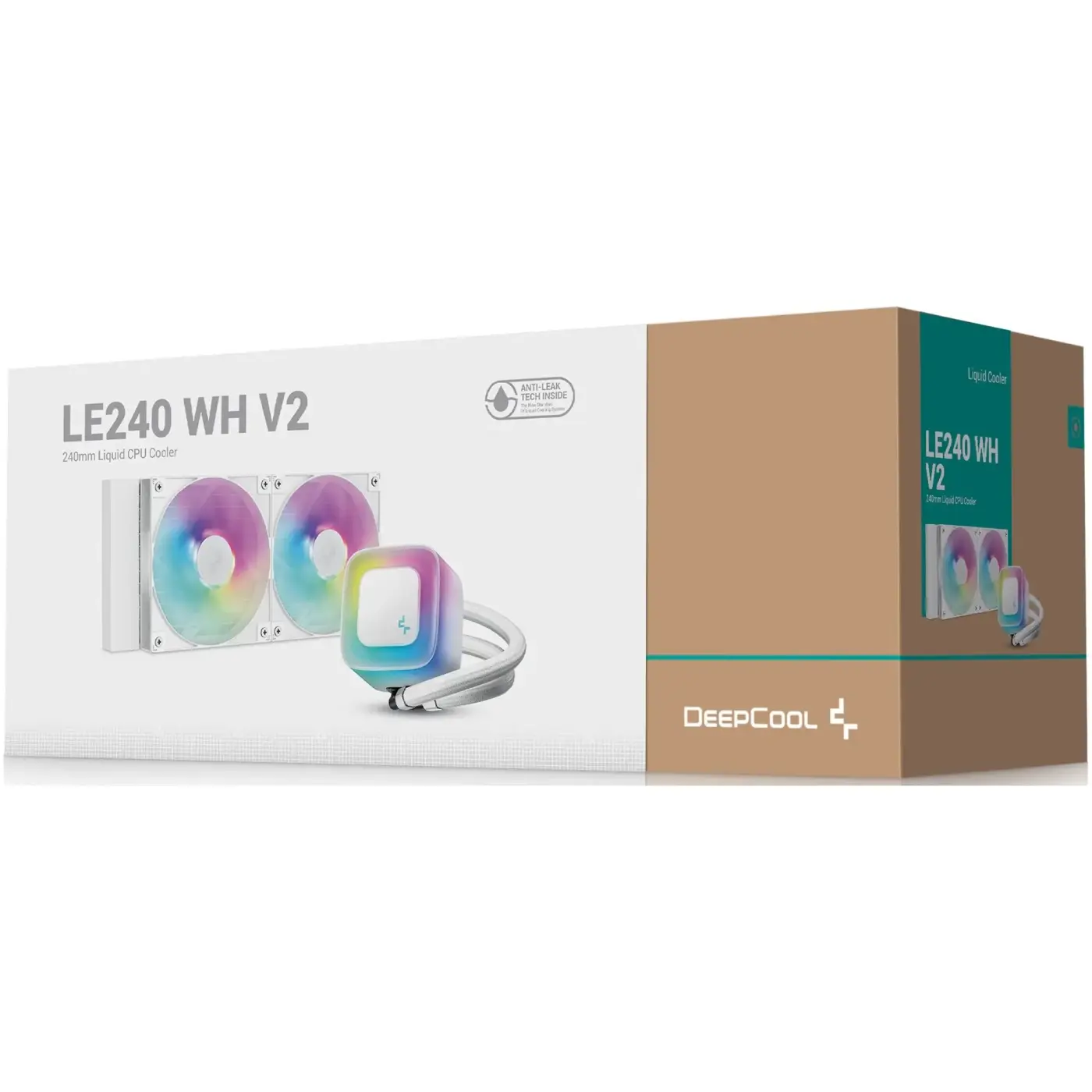 Купити Система водяного охолодження DeepCool LE240 WH V2 (R-LE240-WHAMMN-G-2) - фото 6