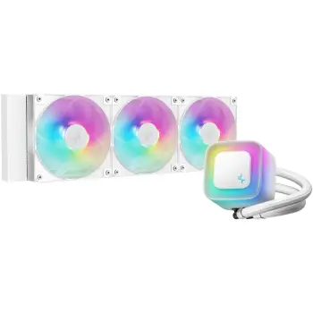 Купити Система водяного охолодження DeepCool LE360 WH V2 (R-LE360-WHAMMN-G-2) - фото 1
