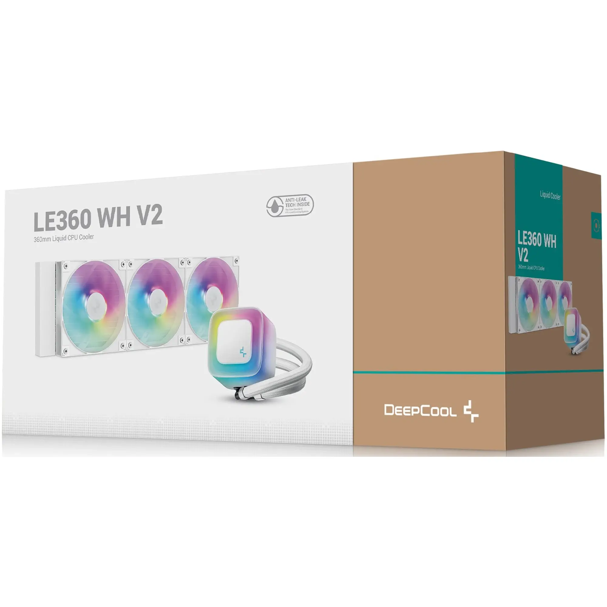 Купити Система водяного охолодження DeepCool LE360 WH V2 (R-LE360-WHAMMN-G-2) - фото 6