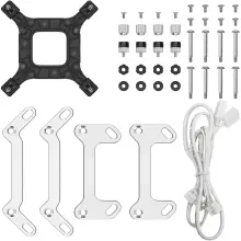 Купити Система водяного охолодження DeepCool LM240 WH (R-LM240-WHDMMC-1) - фото 3