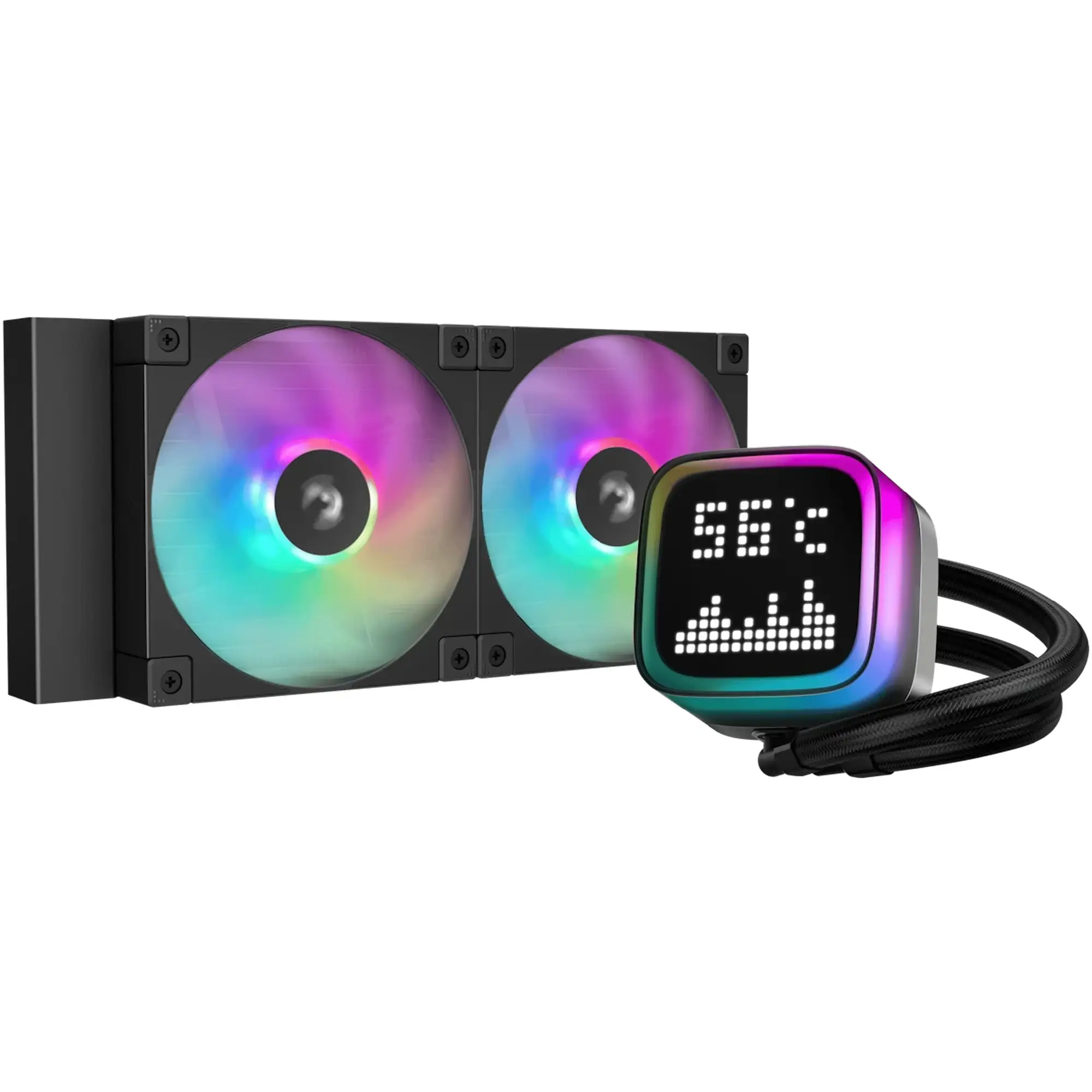 Купити Система водяного охолодження DeepCool LP240 ARGB Black (R-LP240-BKMSNC-G-1) - фото 1