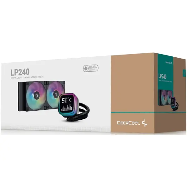 Купити Система водяного охолодження DeepCool LP240 ARGB Black (R-LP240-BKMSNC-G-1) - фото 6