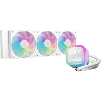 Купити Система водяного охолодження DeepCool LP360 ARGB White (R-LP360-WHMSMC-G-1) - фото 1