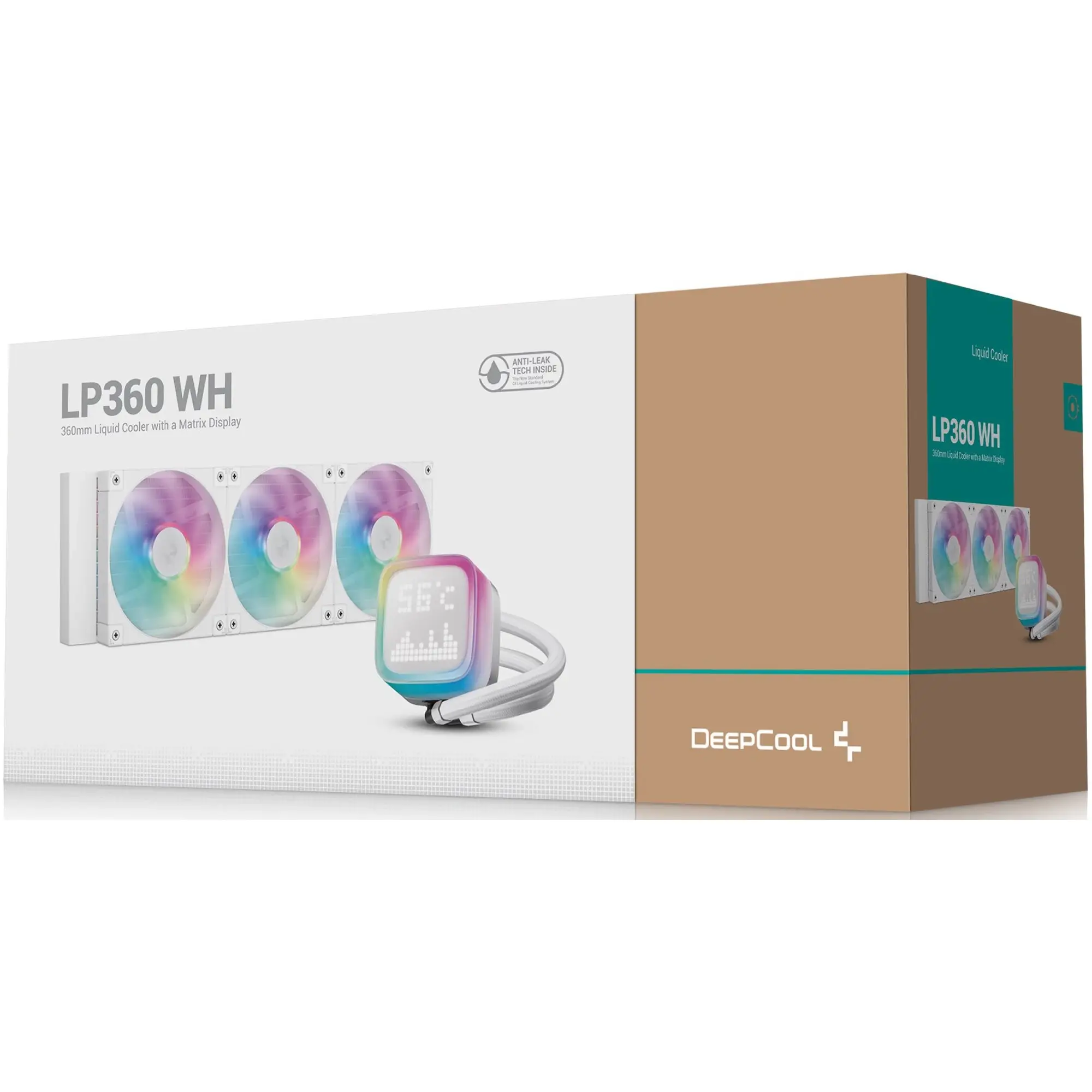 Купити Система водяного охолодження DeepCool LP360 ARGB White (R-LP360-WHMSMC-G-1) - фото 6