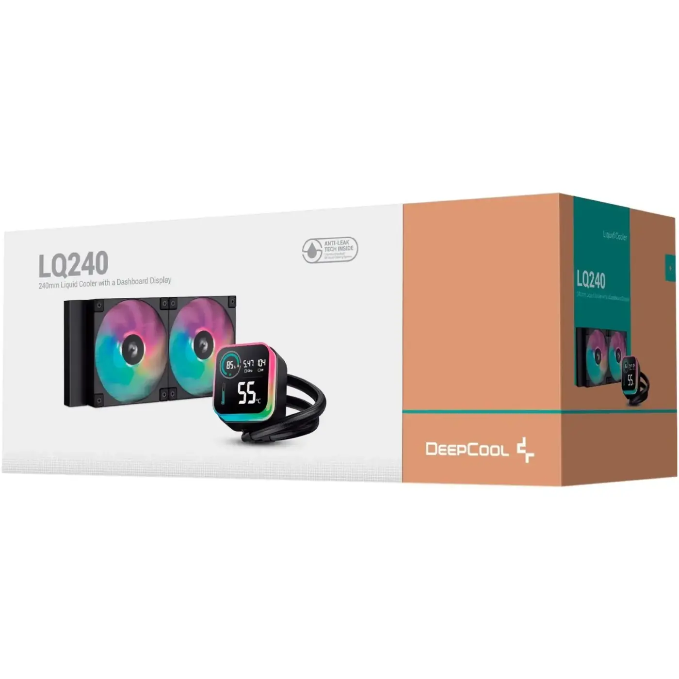 Купити Система водяного охолодження DeepCool LQ240 Black (R-LQ240-BKLSMW-G-1) - фото 6
