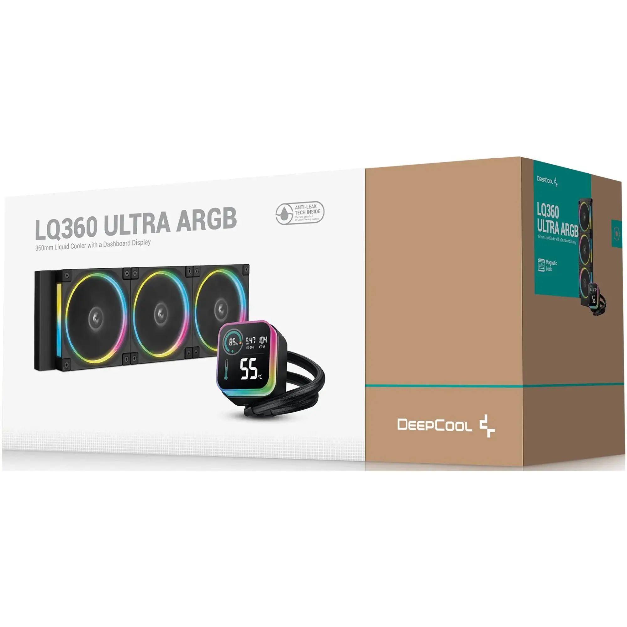 Купити Система водяного охолодження DeepCool LQ360 Ultra ARGB Black (R-LQ360-BKASMC-G-1) - фото 6