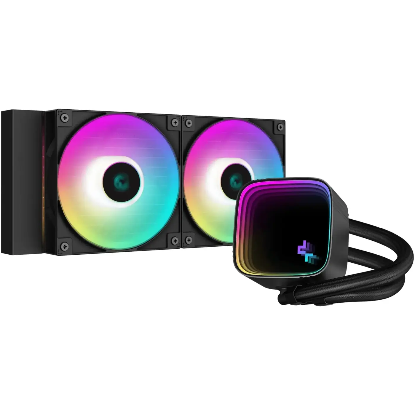 Купить Система водяного охлаждения DeepCool LS520 SE Black (R-LS520-BKAMMM-G-1) - фото 1
