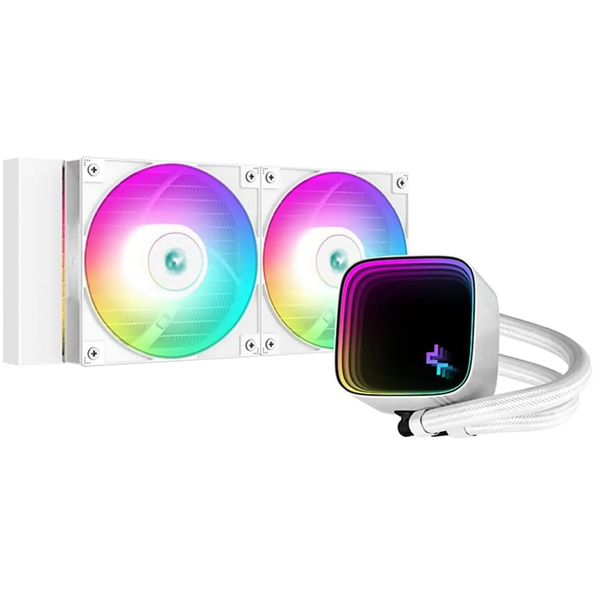 Купить Система водяного охлаждения DeepCool LS520 SE White (R-LS520-WHAMMM-G-1) - фото 1