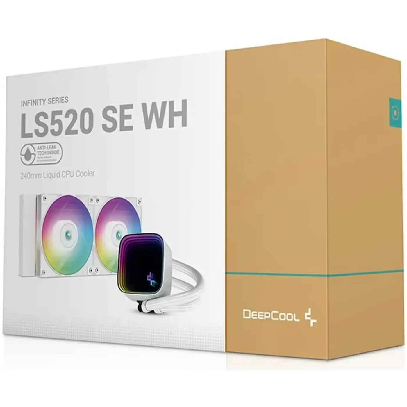 Купить Система водяного охлаждения DeepCool LS520 SE White (R-LS520-WHAMMM-G-1) - фото 6