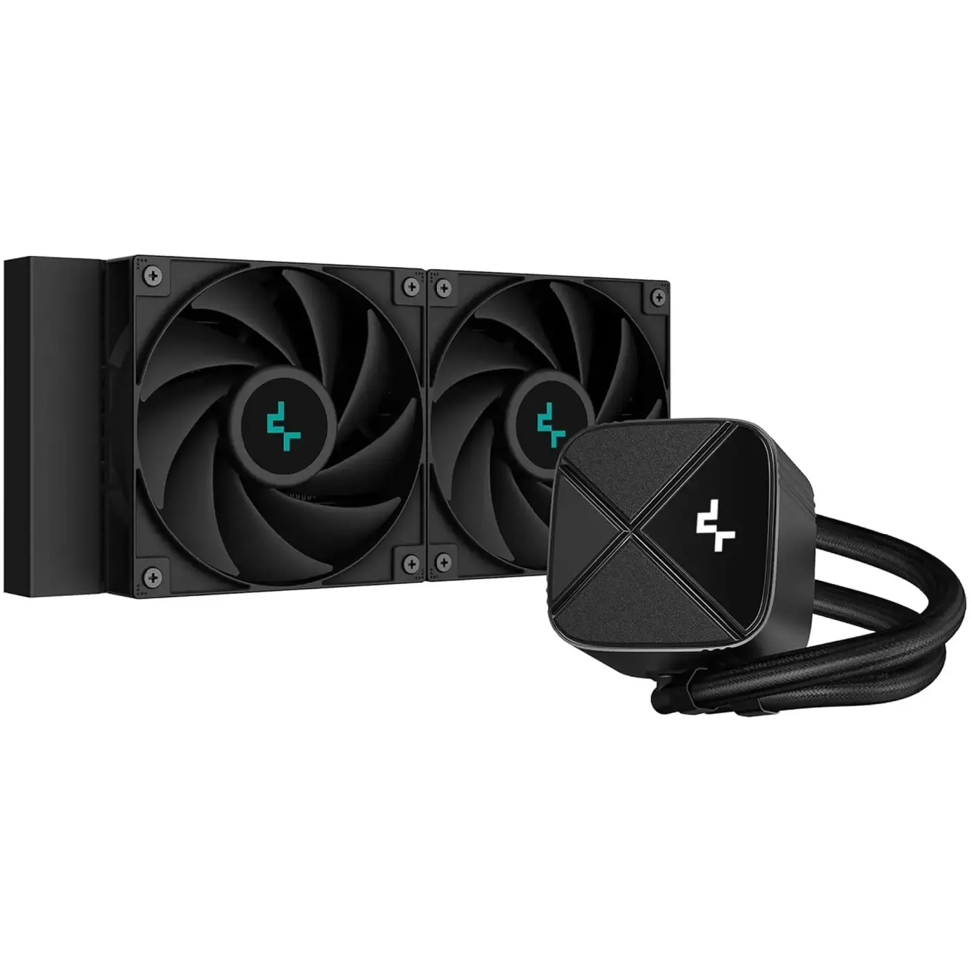 Купить Система водяного охлаждения DeepCool LS520S Zero Dark (R-LS520-BKNNMM-G-1) - фото 1
