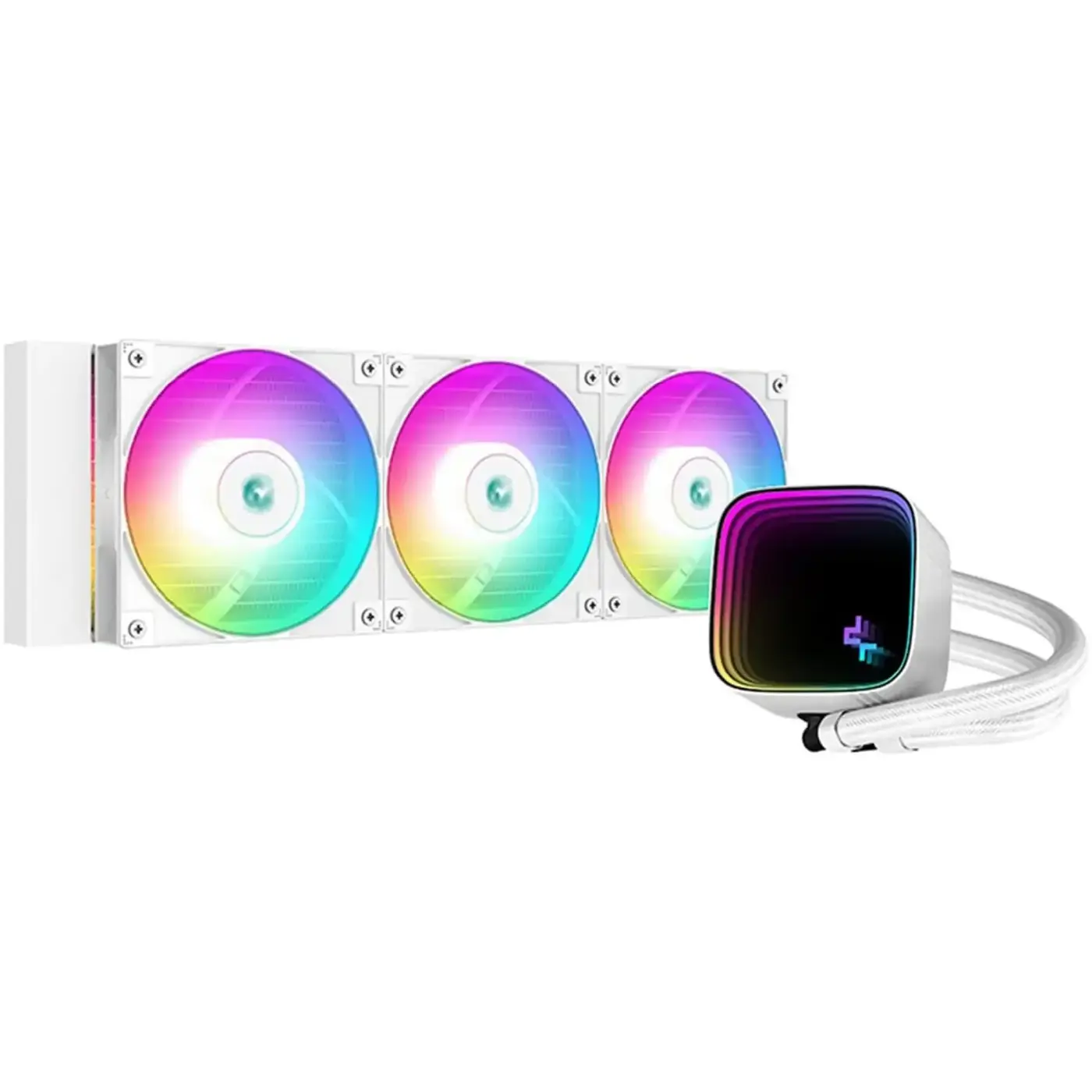 Купить Система водяного охлаждения DeepCool LS720 SE White (R-LS720-WHAMMM-G-1) - фото 1