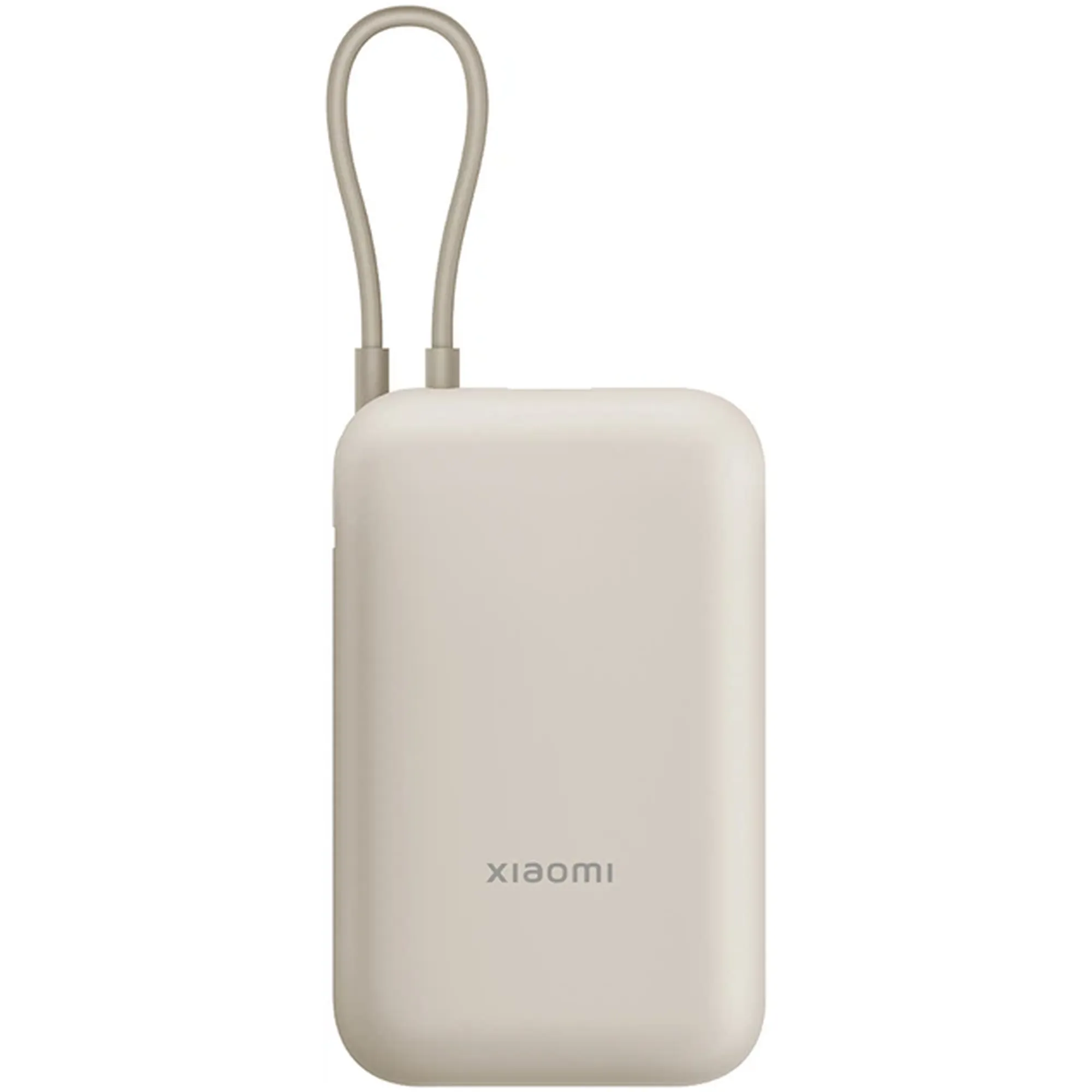 Купити Павербанк УМБ Xiaomi 10000mAh 22.5W Integrated Cable Beige (BHR9072GL) - фото 2