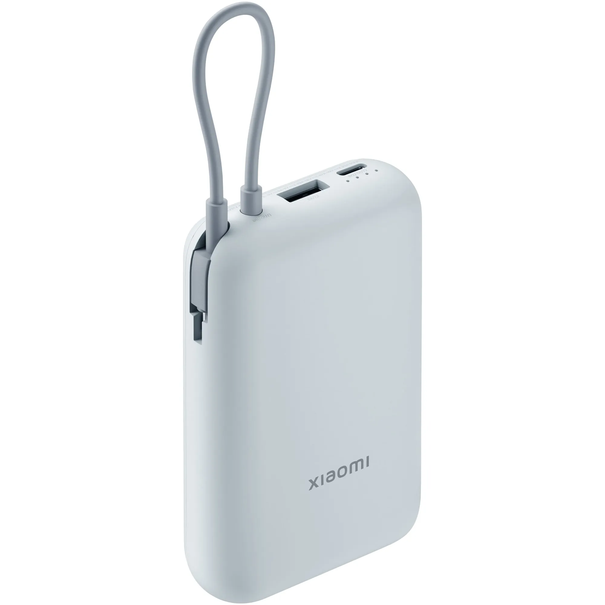 Купити Павербанк УМБ Xiaomi 10000mAh 22.5W Integrated Cable Blue (BHR9073GL) - фото 1