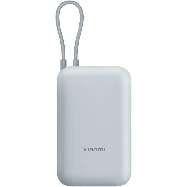 Купити Павербанк УМБ Xiaomi 10000mAh 22.5W Integrated Cable Blue (BHR9073GL) - фото 3