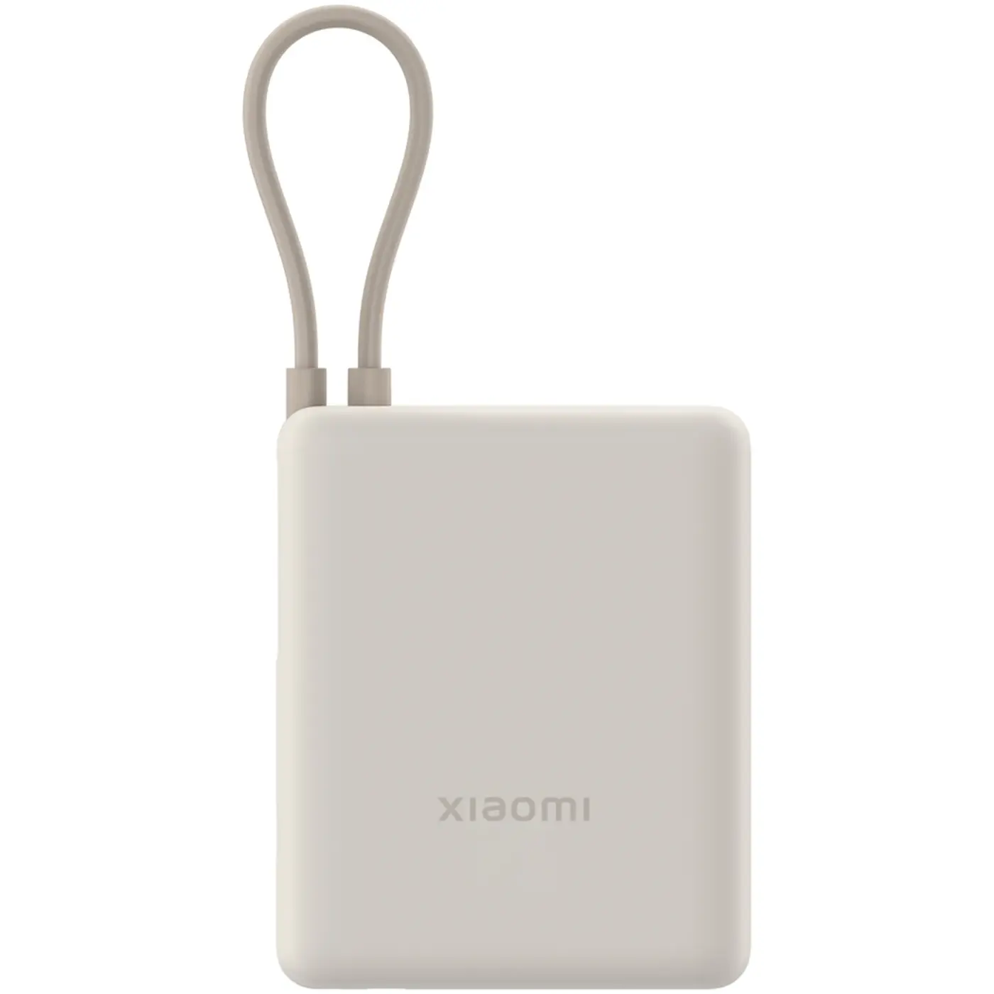 Купити Павербанк УМБ Xiaomi 10000mAh 33W Integrated Cable Tan (BHR9333GL) - фото 1