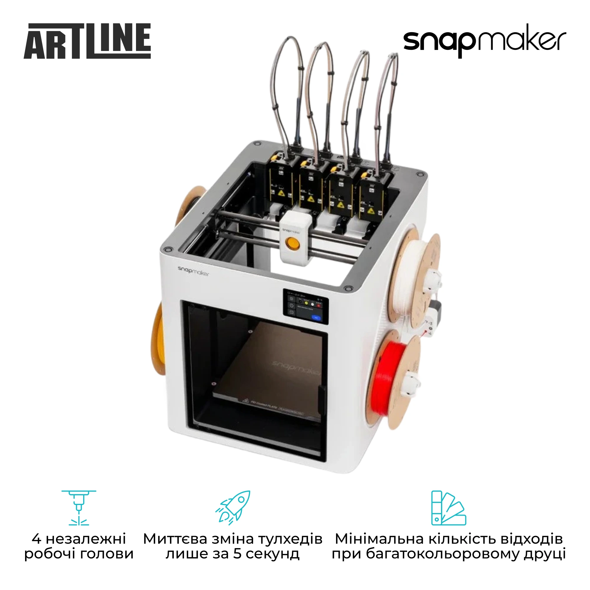 Купить 3D принтер Snapmaker U1 - фото 3