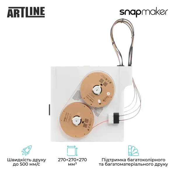 Купить 3D принтер Snapmaker U1 - фото 4