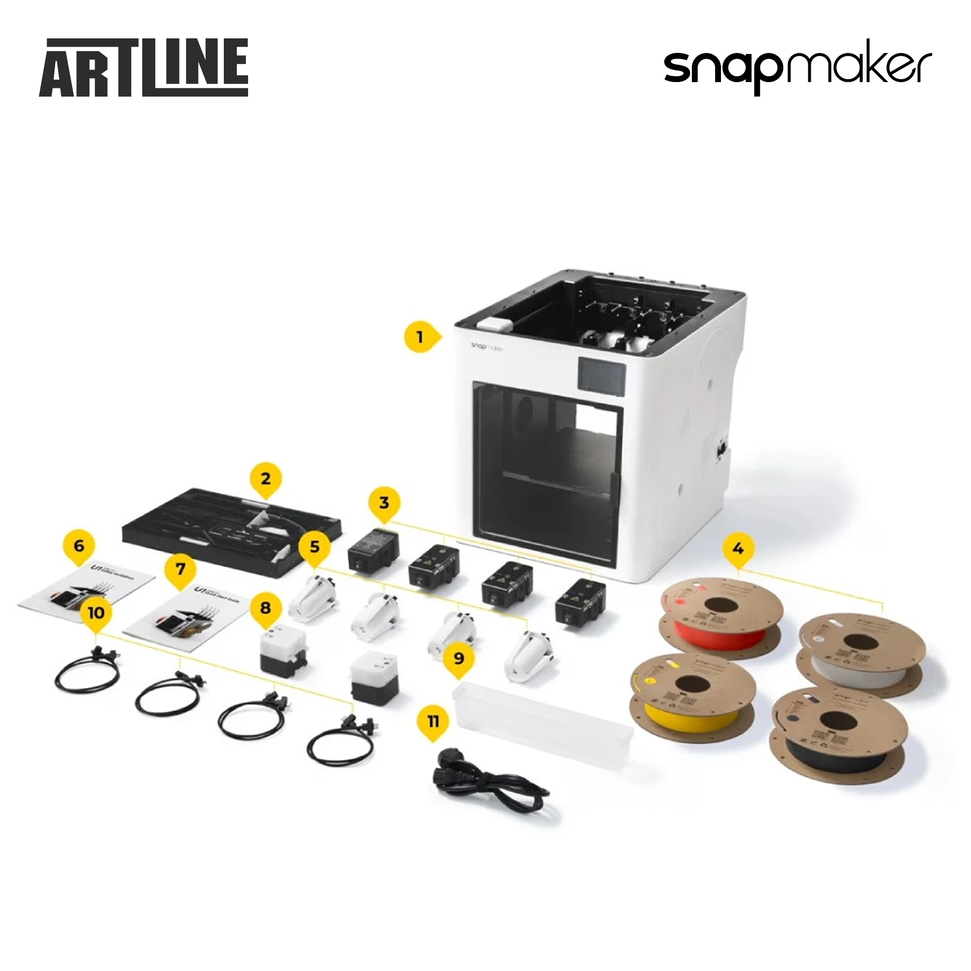 Купить 3D принтер Snapmaker U1 - фото 7