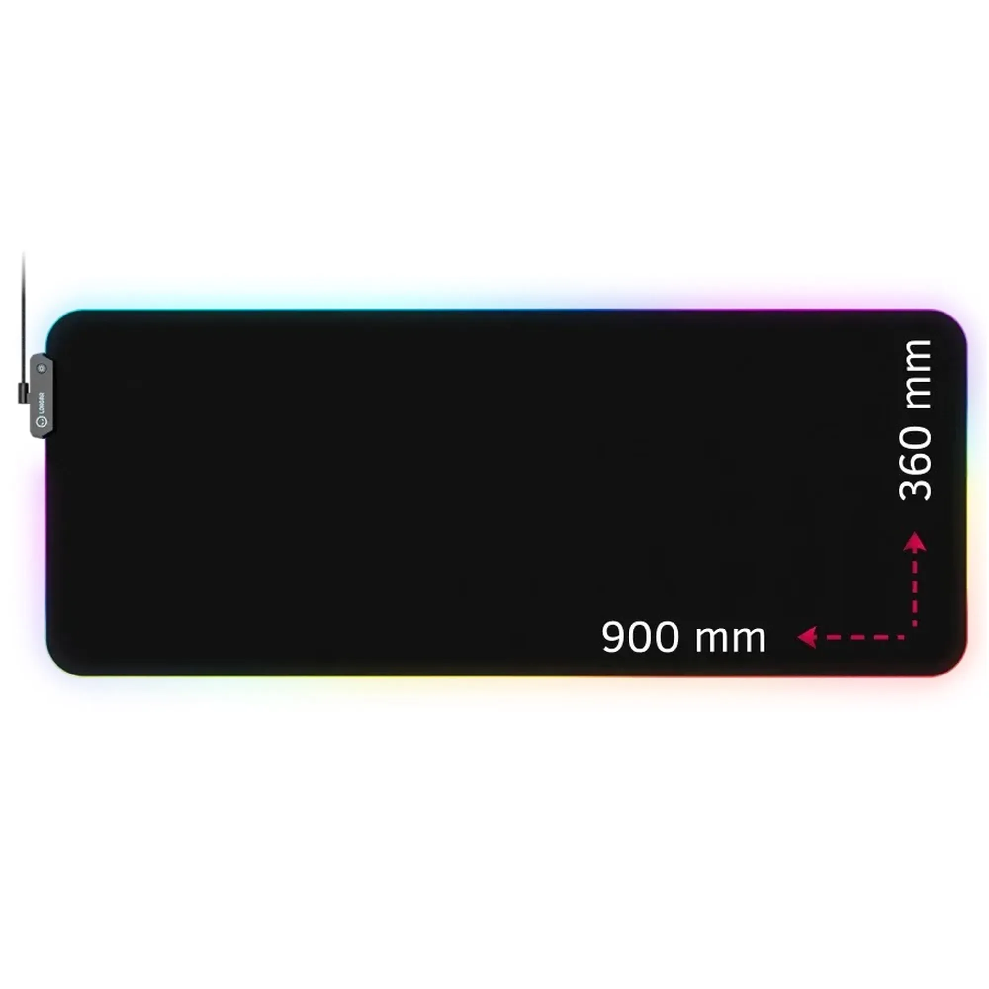 Купить Игровая поверхность Lorgar Steller 919 RGB Black (LRG-GMP919) - фото 5