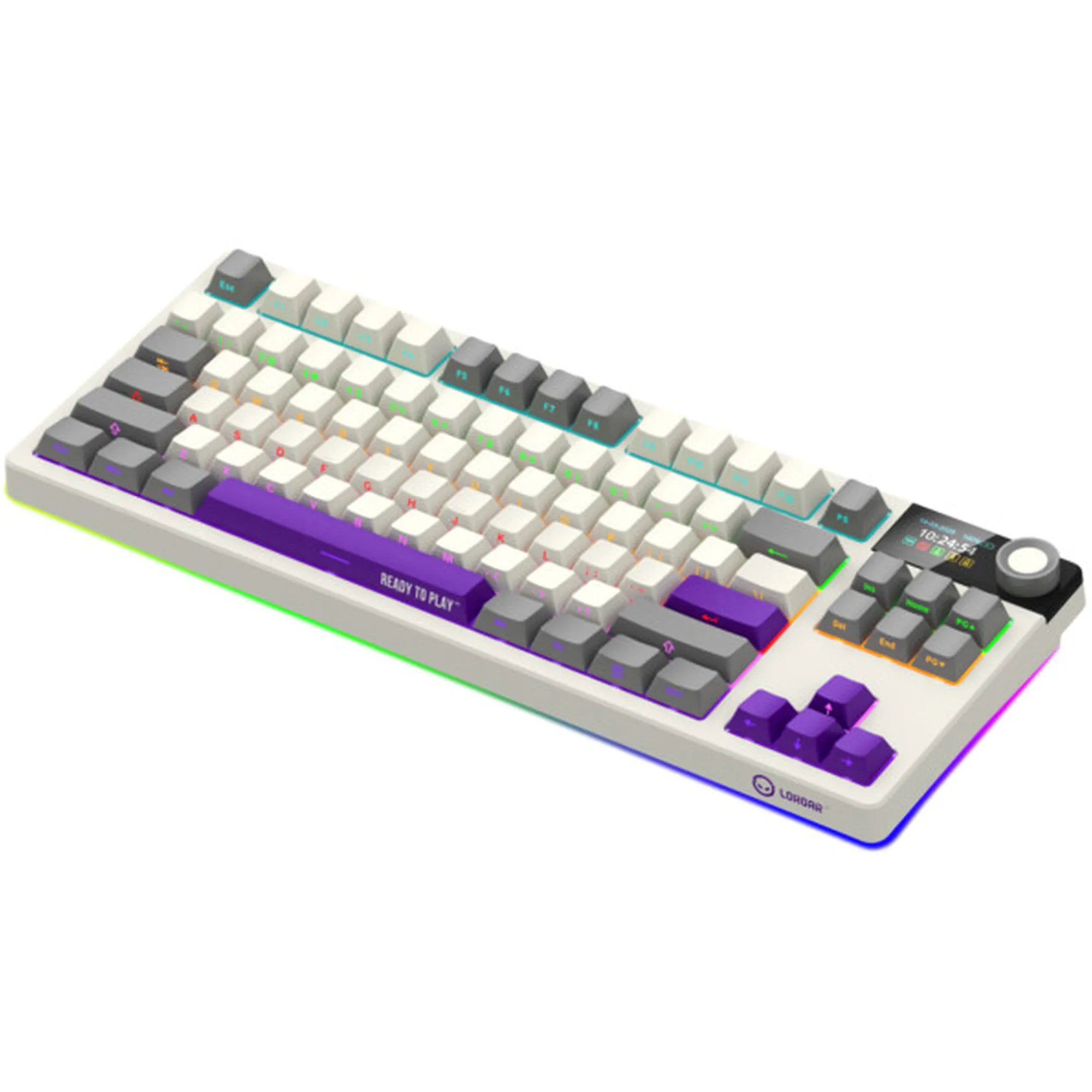 Купить Клавиатура Lorgar KBP70TKLW Wireless TKL Mechanical Pro UA Beige (LRG-KBP70TKLW-RT-US) - фото 5