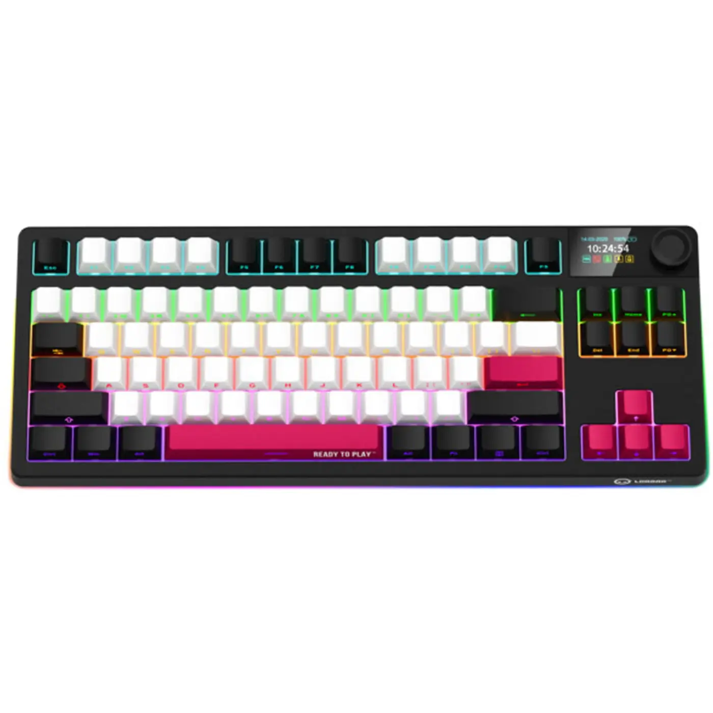 Купить Клавиатура Lorgar KBP70TKLW Wireless TKL Mechanical Pro UA Black/Red (LRG-KBP70TKLW-BK-US) - фото 2
