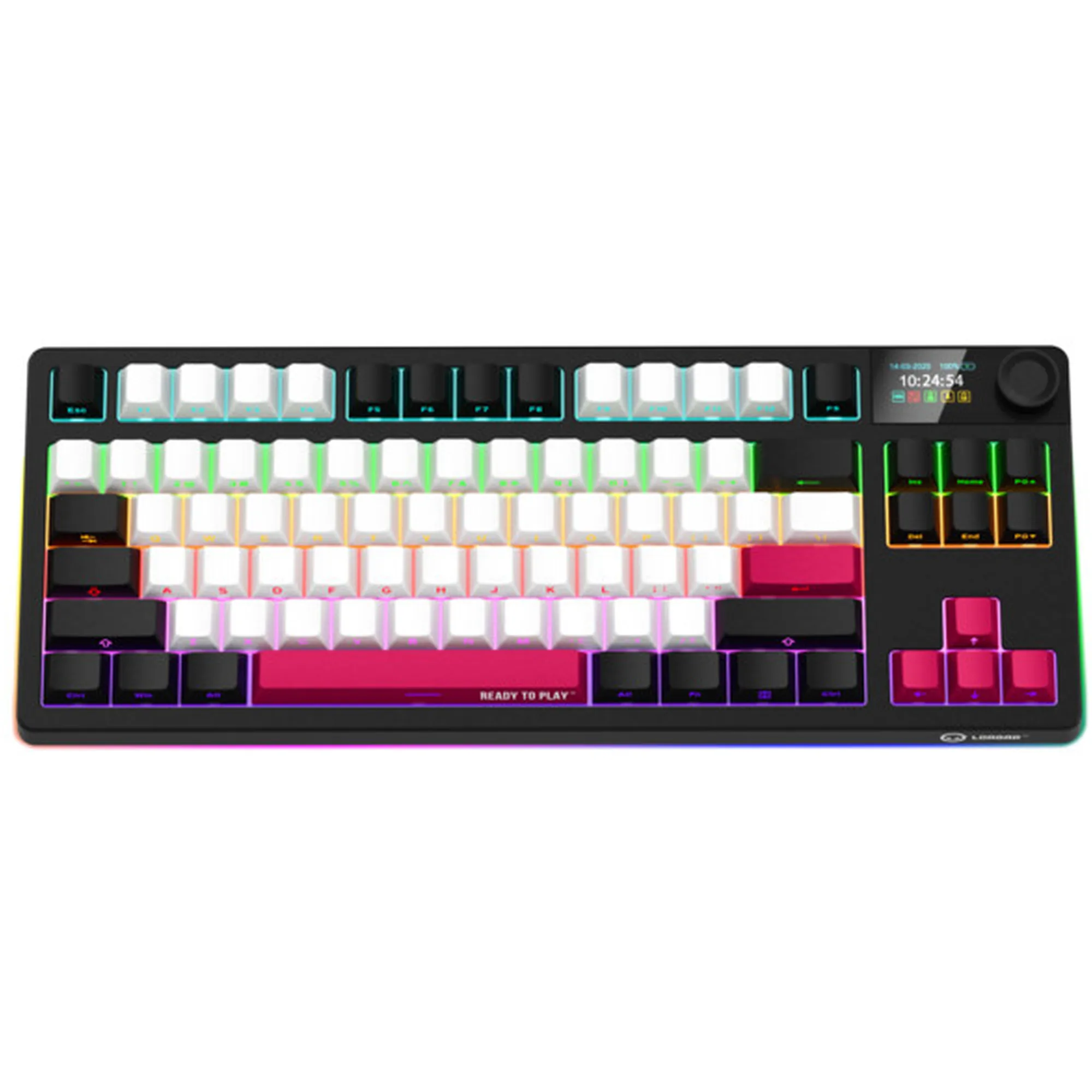 Купить Клавиатура Lorgar KBP70TKLW Wireless TKL Mechanical Pro UA Black/Red (LRG-KBP70TKLW-BK-US) - фото 2