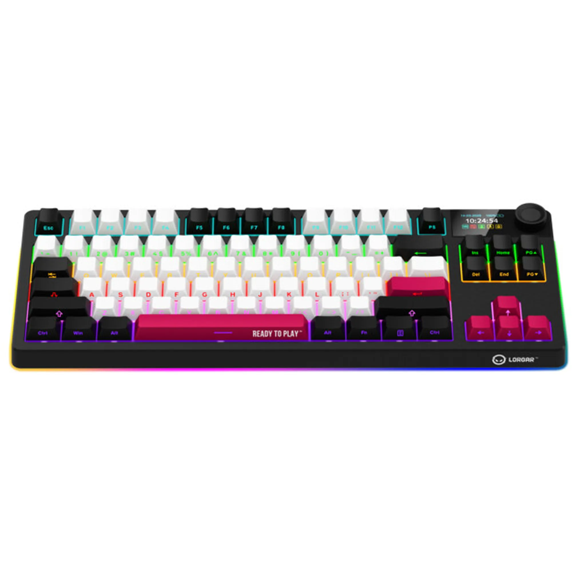 Купить Клавиатура Lorgar KBP70TKLW Wireless TKL Mechanical Pro UA Black/Red (LRG-KBP70TKLW-BK-US) - фото 4