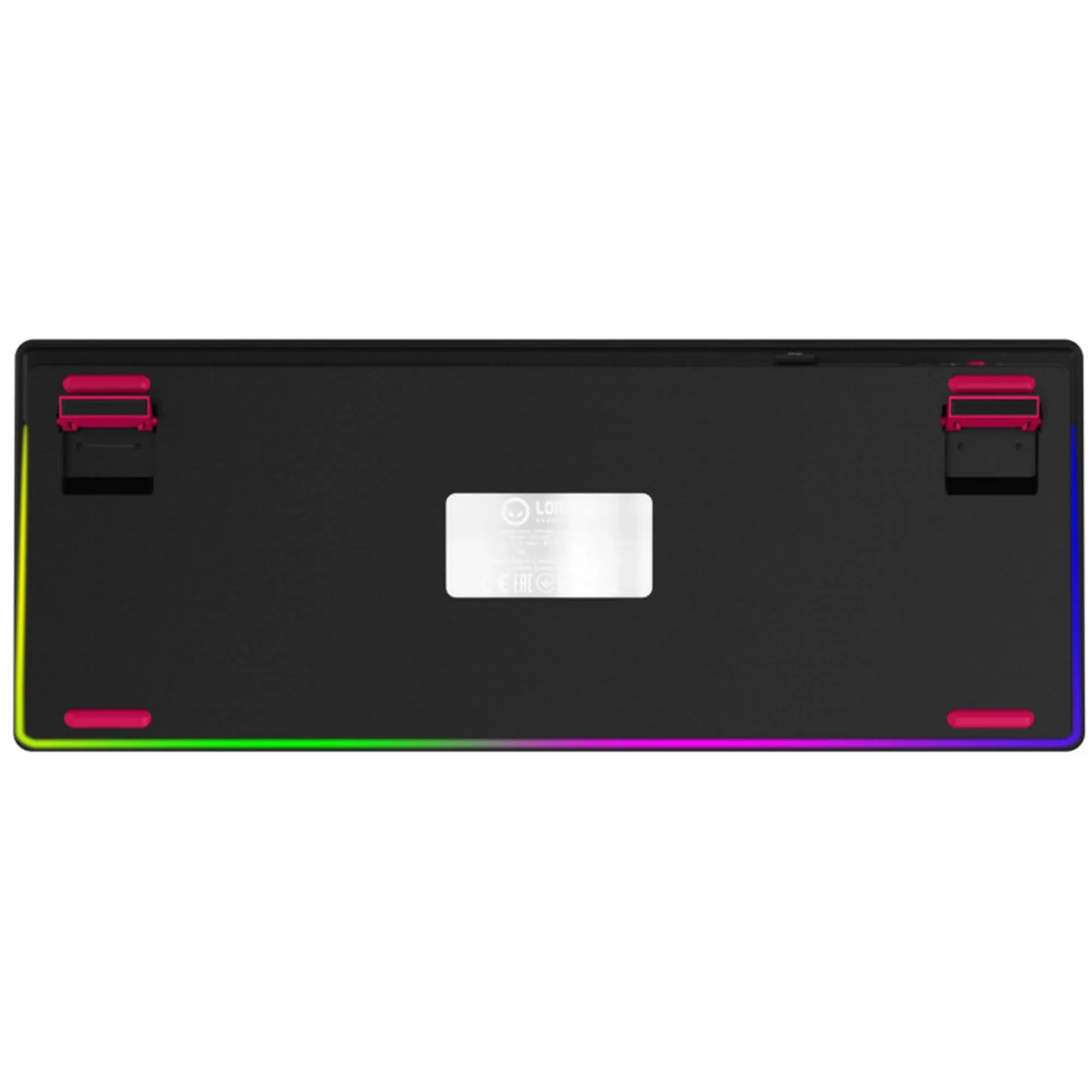 Купить Клавиатура Lorgar KBP70TKLW Wireless TKL Mechanical Pro UA Black/Red (LRG-KBP70TKLW-BK-US) - фото 12