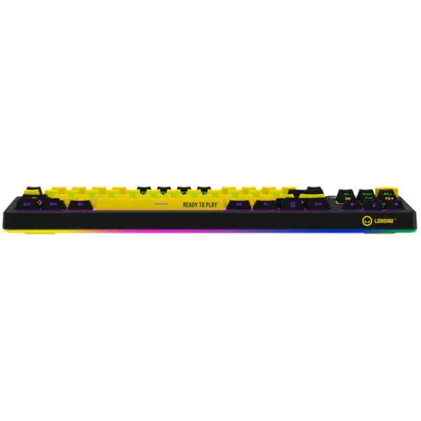 Купить Клавиатура Lorgar KBP70TKLW Wireless TKL Mechanical Pro UA Black/Yellow (LRG-KBP70TKLW-YL-US) - фото 9