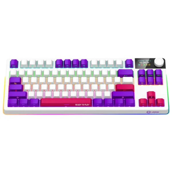 Купить Клавиатура Lorgar KBP70TKLW Wireless TKL Mechanical Pro UA White (LRG-KBP70TKLW-WH-US) - фото 3