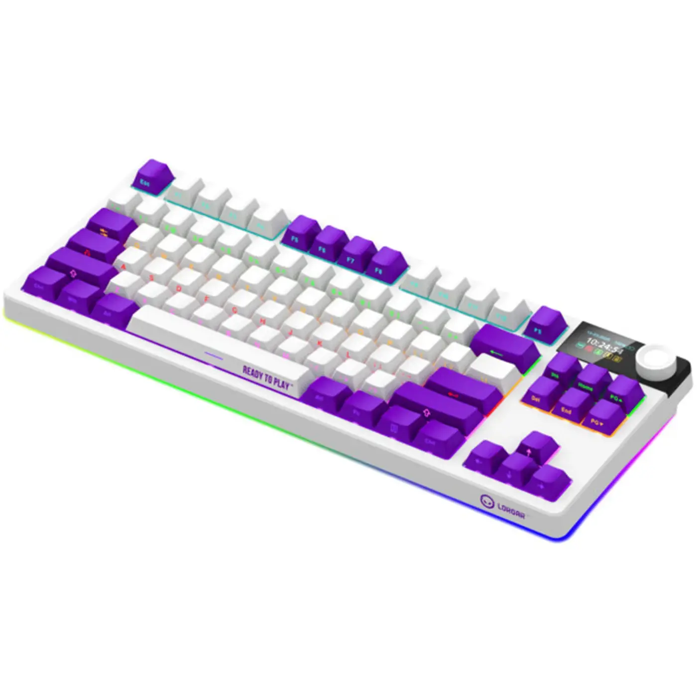 Купить Клавиатура Lorgar KBP70TKLW Wireless TKL Mechanical Pro UA White (LRG-KBP70TKLW-WH-US) - фото 7