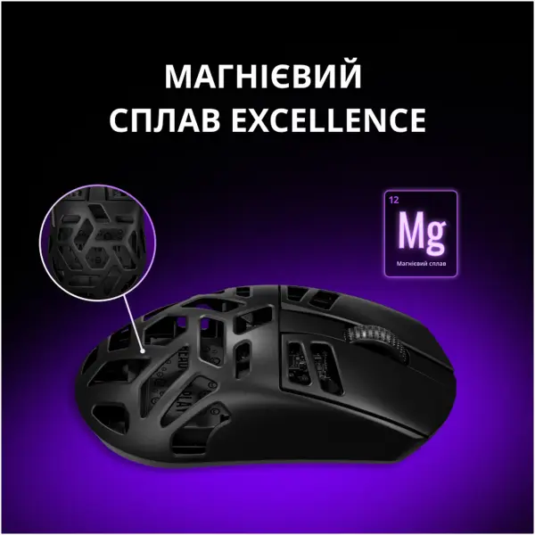 Купити Мишка Lorgar Elite MSE90W Wireless/Bluetooth Black (LRG-MSE90W-BK) - фото 16