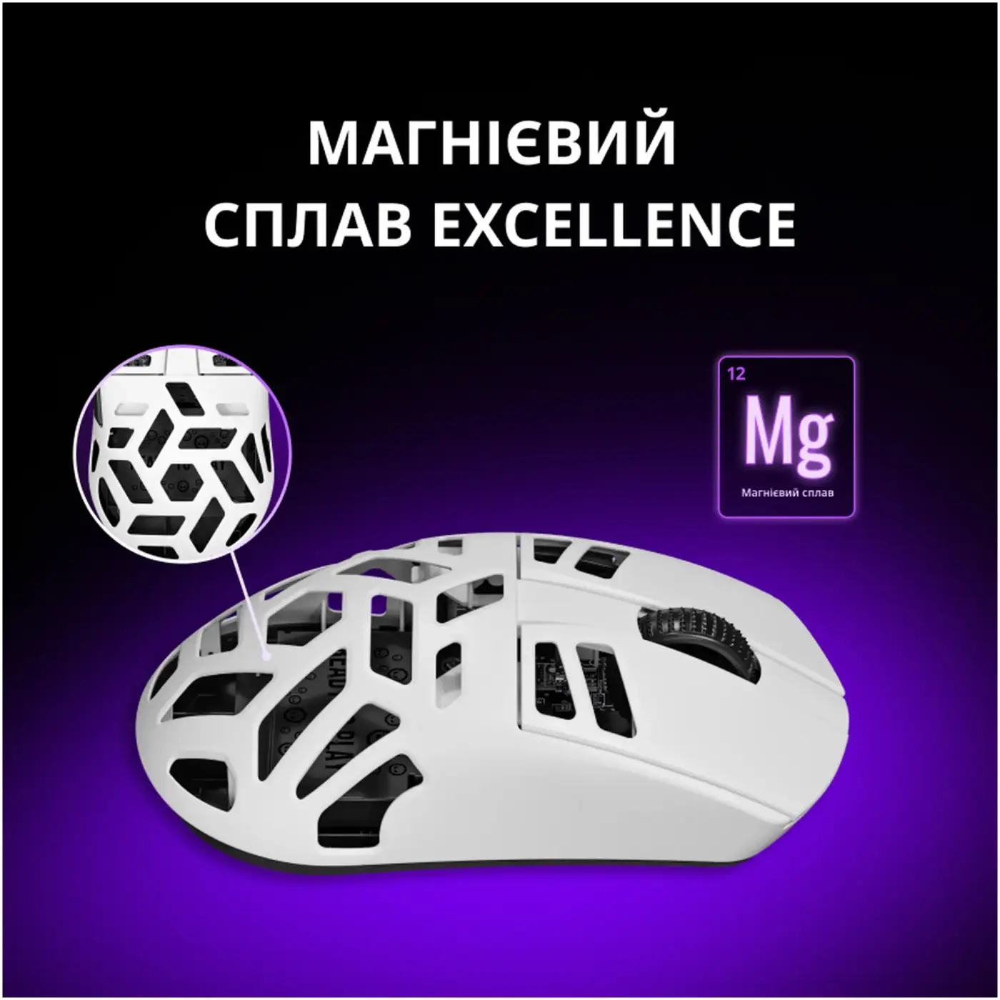 Купити Мишка Lorgar Elite MSE90W Wireless/Bluetooth White (LRG-MSE90W-WH) - фото 17