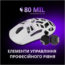 Купити Мишка Lorgar Elite MSE90W Wireless/Bluetooth White (LRG-MSE90W-WH) - фото 22