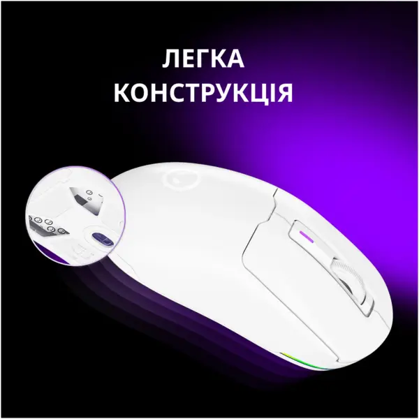 Купить Мышь Lorgar MSA10W Wireless Gaming White (LRG-MSA10W-WH) - фото 14