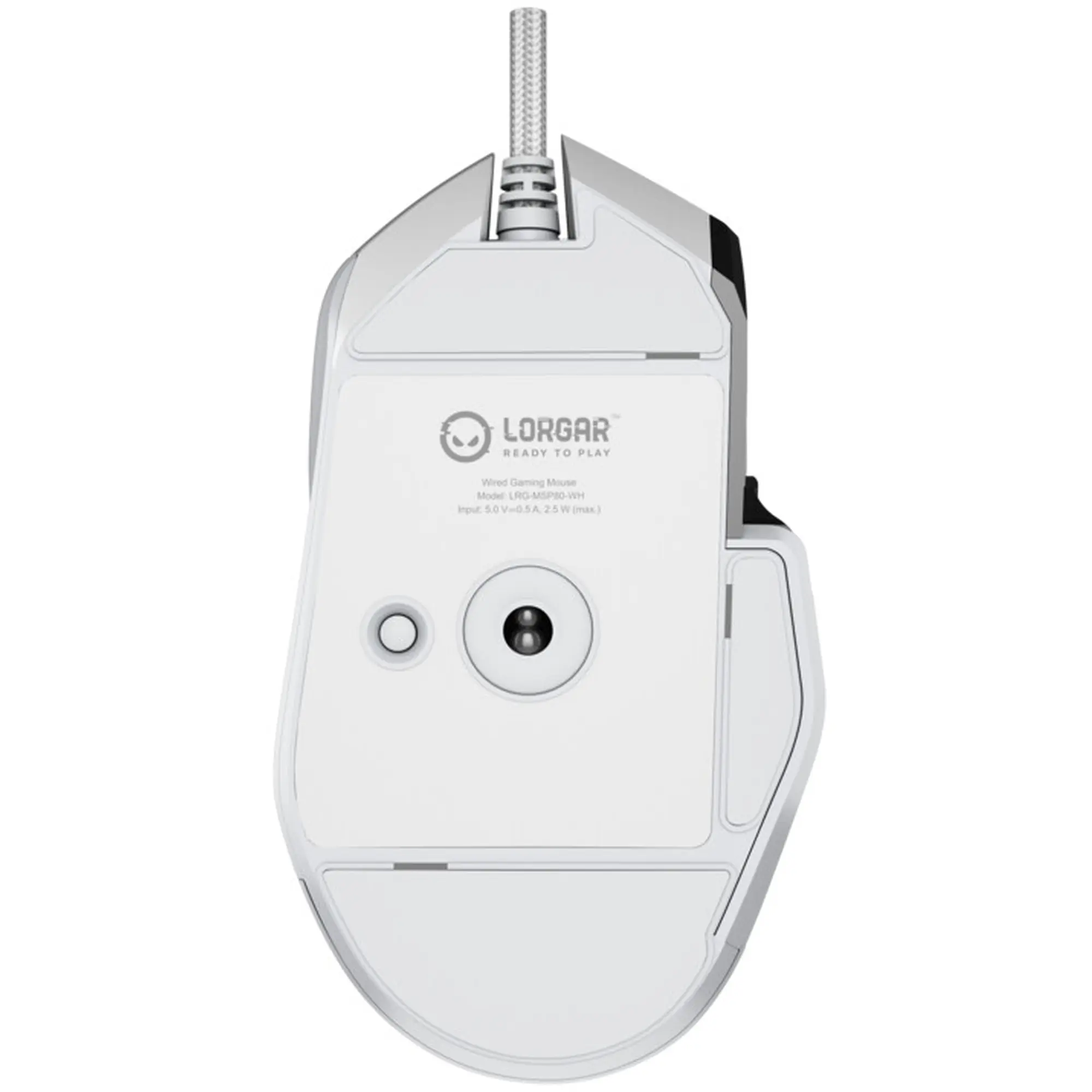 Купить Мышь Lorgar MSP80 Pro USB White (LRG-MSP80-WH) - фото 2