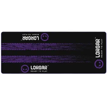 Купити Килимок під крісло Lorgar RX1FM Sim Racing Black/Purple (LRG-RX1FM) - фото 1