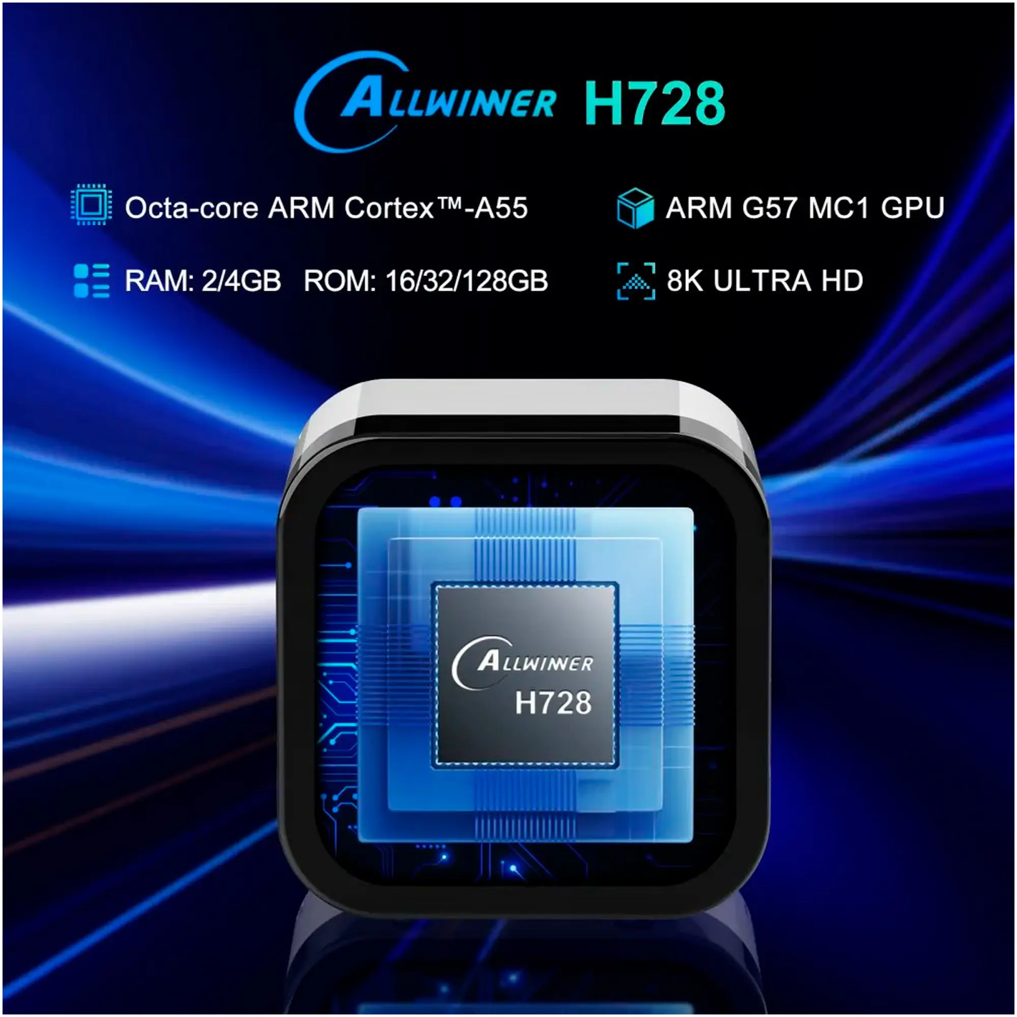 Купить Медиаплеер H96 MAX H728 2/16GB (H728_2GB/16GB) - фото 10