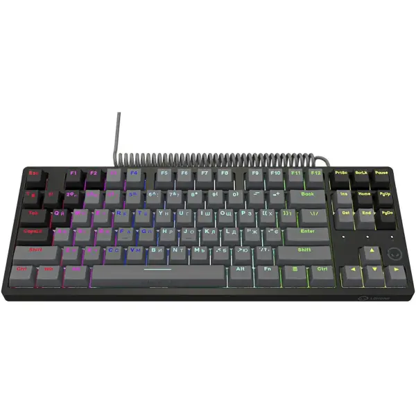 Купити Клавіатура Lorgar Azar 514TKL RGB Mechanical USB UA Black/Grey (LRG-GK514TKL-BK-UA) - фото 3