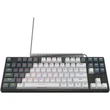 Купити Клавіатура Lorgar Azar 514TKL RGB Mechanical USB UA White/Grey (LRG-GK514TKL-WH-UA) - фото 3