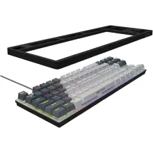 Купити Клавіатура Lorgar Azar 514TKL RGB Mechanical USB UA White/Grey (LRG-GK514TKL-WH-UA) - фото 5